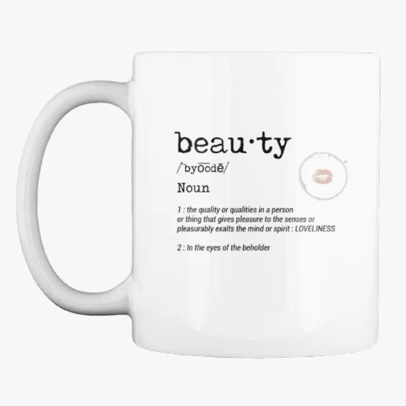 Beauty definition mug