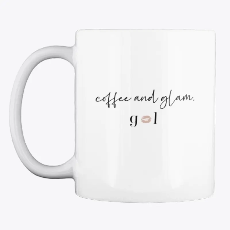 Coffee and glam mug